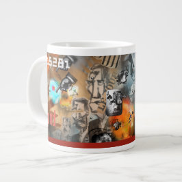 Taza De Café Grande cuppa Nº4 del der BATALLA