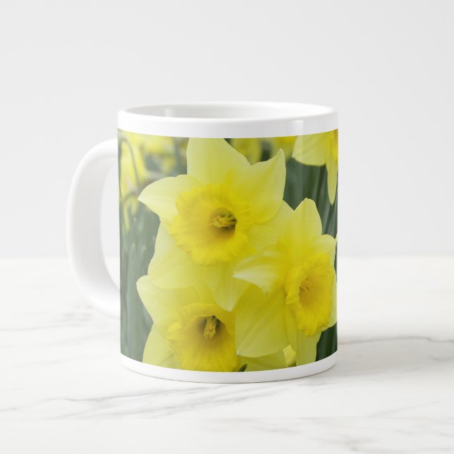 Taza De Café Grande Daffodils RF) (Izquierda)