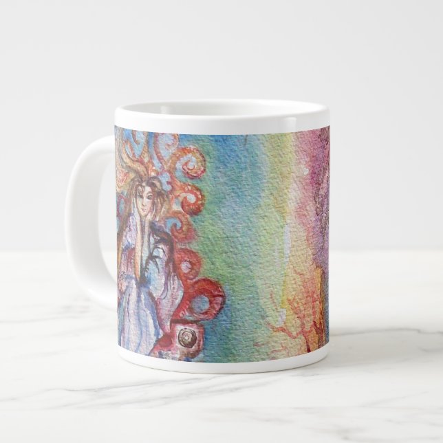 Taza De Café Grande DAMA DEL LAGO / Mágica y misterio (Izquierda)