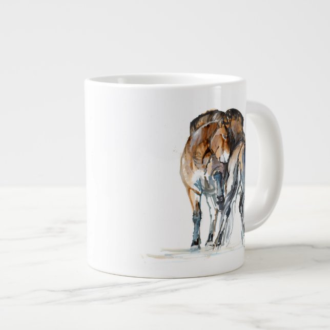 Taza De Café Grande Danza del poder (Derecha)