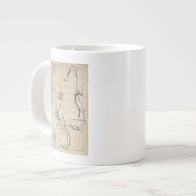 Taza De Café Grande De Poughkeepsie a Albany 23 (Izquierda)