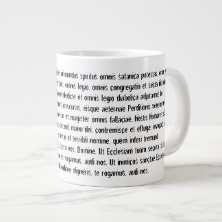 Taza de café GRANDE del exorcismo sobrenatural