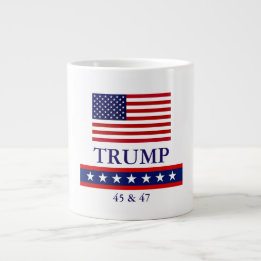 TAZA DE CAFÉ GRANDE DEL PRESIDENTE DONALD TRUMP