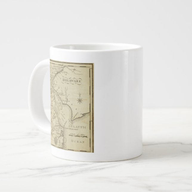 Taza De Café Grande Delaware (Izquierda)