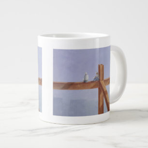 Taza De Café Grande Descanso del almuerzo 1985