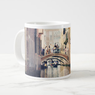 Taza De Café Grande Destinos Fotografía góndolas de Venecia