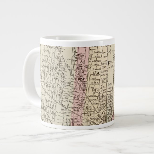 Taza De Café Grande Detroit (Izquierda)