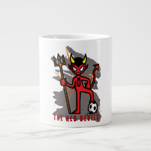 Taza De Café Grande Diablos rojos