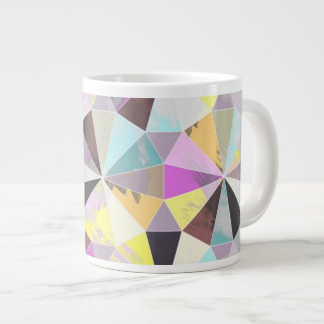 Taza De Café Grande Diamante (Derecha)