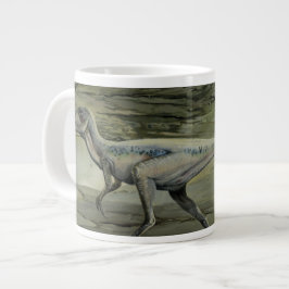 Taza De Café Grande Dinosaurios de época, un hipsilofón cretácico
