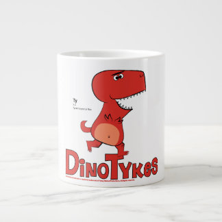Taza De Café Grande Dinotykes Ty es un Tyrannosaurus Rex