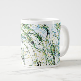 Taza De Café Grande Diseño de arte moderno con motivos florales en Gua