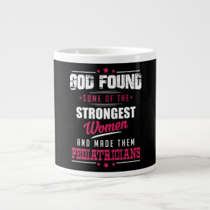 Taza De Café Grande Diseño hilarante hecho dios de la profesión de l