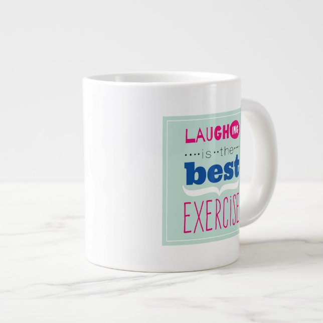 Taza De Café Grande Disfrute de la vida (Derecha)