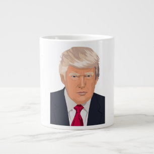 TAZA DE CAFÉ GRANDE DONALD TRUMP