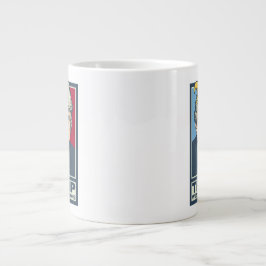 Taza De Café Grande Donald Trump que Overcomb