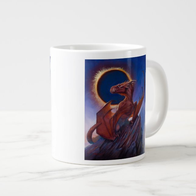 Taza De Café Grande Dragon Eclipse (Derecha)