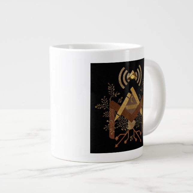 Taza De Café Grande E-Albañil 2014 (Derecha)