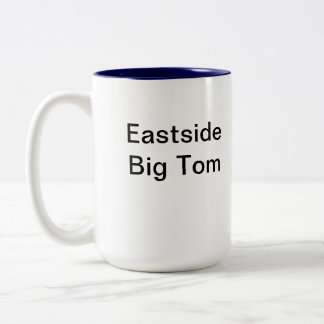 Taza de café grande Eastside de Tom