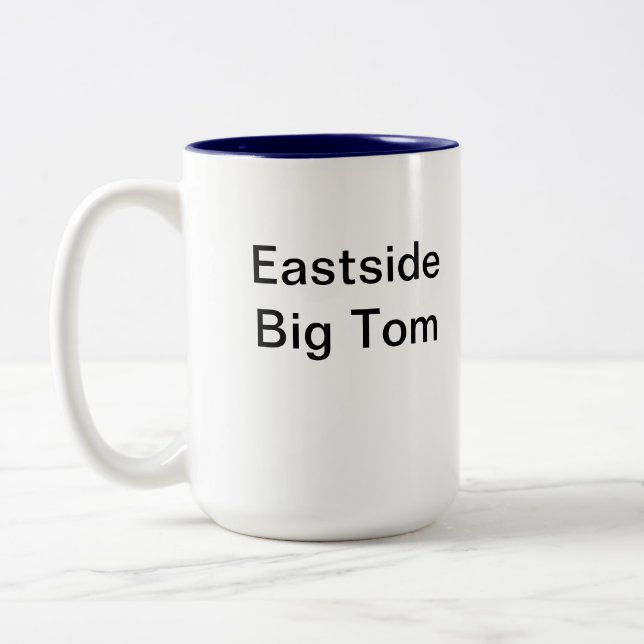 Taza de café grande Eastside de Tom (Izquierda)