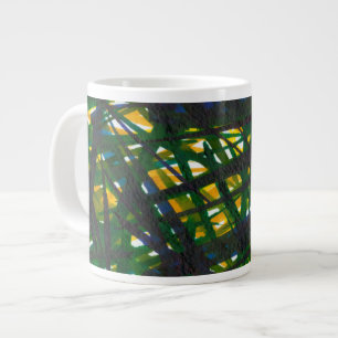Taza De Café Grande Ébola verde II