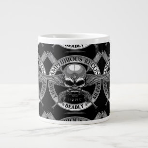 TAZA DE CAFÉ GRANDE EJÉRCITO RENOVADO ANFIBIO