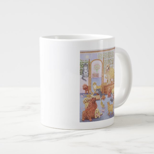 Taza De Café Grande El amor no sabe ningún límite (Derecha)