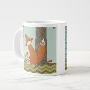 Taza De Café Grande El bosque Whimsy IV