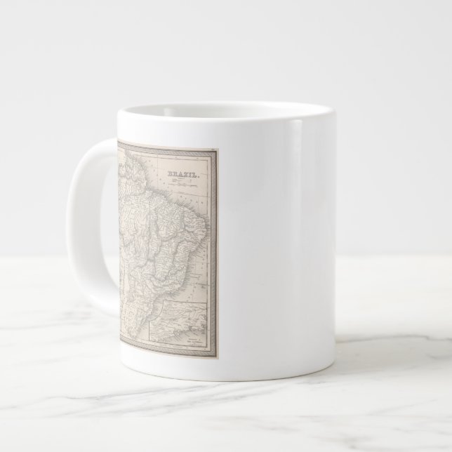 Taza De Café Grande El Brasil 2 (Izquierda)