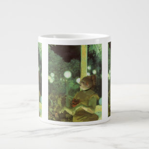 Taza De Café Grande El Café Concierto de Edgar Degas, Arte Antiguo Fin