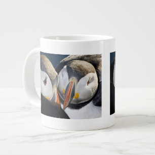 Taza De Café Grande El frailecillo atlántico, un ave marina pelágica