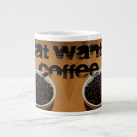 El gato quiere café de 20 oz. Mug de RoseWrites