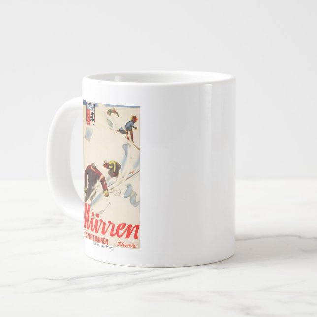 Taza De Café Grande El infierno compite con el poster promocional (Izquierda)