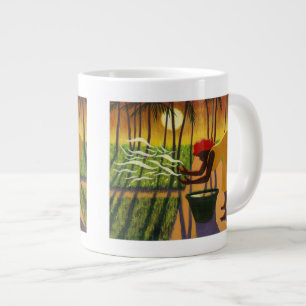 Taza De Café Grande El jardín 2007 del alcohol