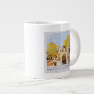 Taza De Café Grande El mesón 1993 de Lincoln de la entrada