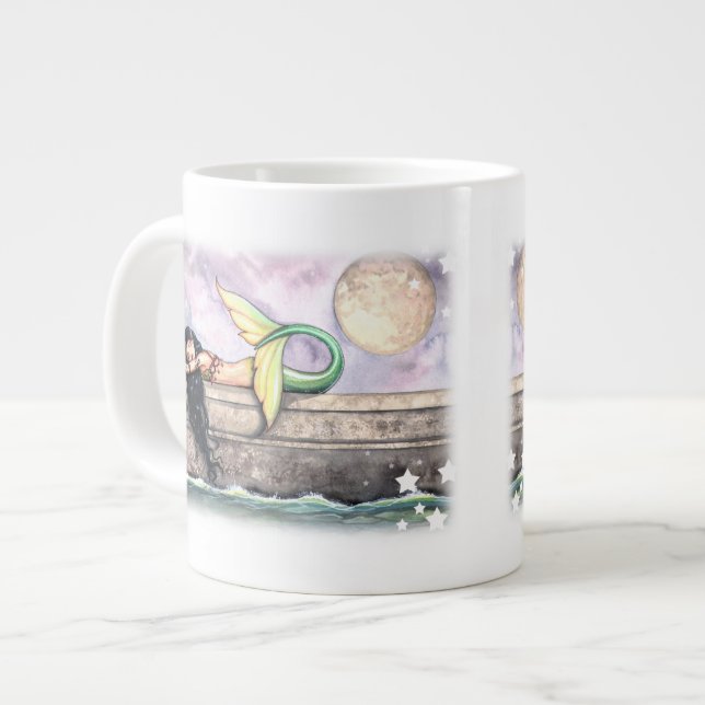 Taza De Café Grande El muelle Jumbo Mug de Dreams (Izquierda)