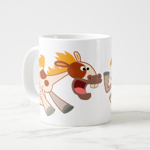 Taza De Café Grande El Personalizado Pinto Jumbo Mug