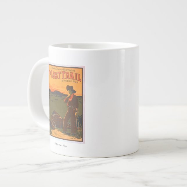 Taza De Café Grande El rastro perdido - vida occidental del drama de (Izquierda)