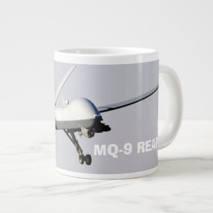 Taza De Café Grande El segador de general Atomics MQ-9
