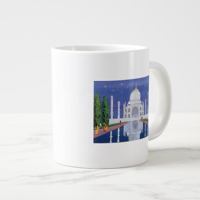 Taza De Café Grande El Taj Mahal 1995 (Derecha)