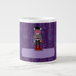 Taza De Café Grande Emo Sockmonkey