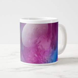 Taza De Café Grande En algún lugar del espacio ultraterrestre