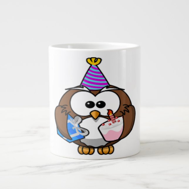 TAZA DE CAFÉ GRANDE "ES MI CUMPLEAÑOS" BIEN (Frente)