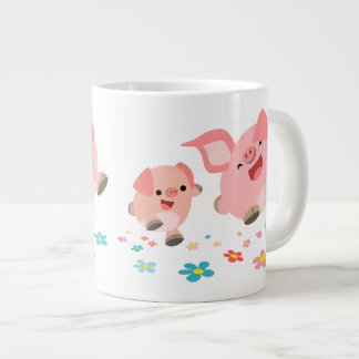 Taza De Café Grande ¡¡Es primavera!!-Dos Personalizados adorables de c