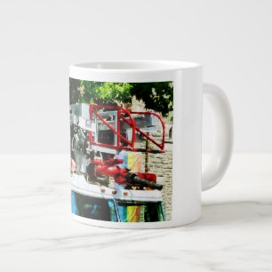 Taza De Café Grande Escalera de camiones de bomberos