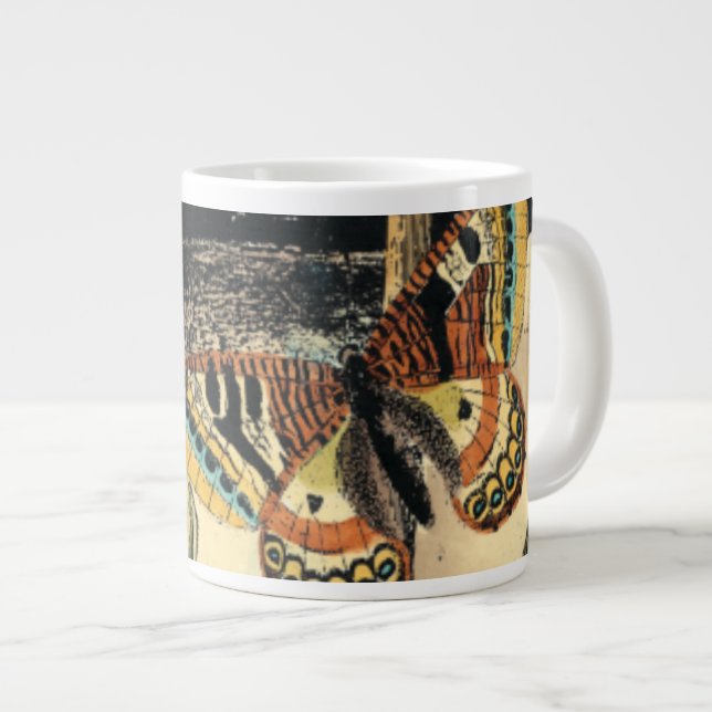 Taza De Café Grande Escena de naturaleza oscura de Vision Studio (Derecha)