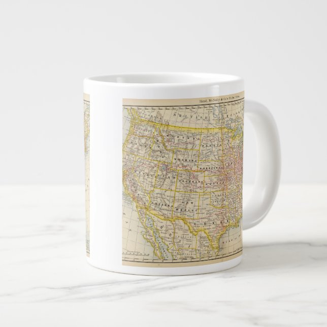 Taza De Café Grande Estados Unidos 4 (Derecha)