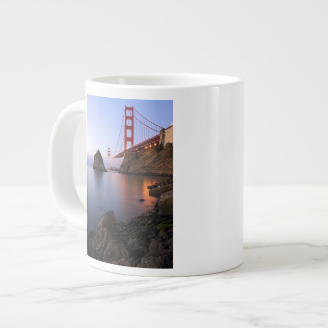 Taza De Café Grande Estados Unidos, California, San Francisco. Puerta  (Izquierda)