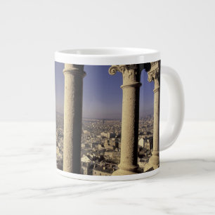 Taza De Café Grande Europa, Francia, París, Vista de París a través
