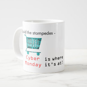 Taza De Café Grande Evite el Stampeds